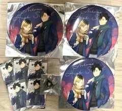 ハイキュー！！コスモワールド　スタンプラリーコンプ特大缶バッチ　黒尾 孤爪