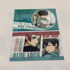 ブルーロック トレーディング名刺 糸師凛 糸師冴 2枚セット 幼少期