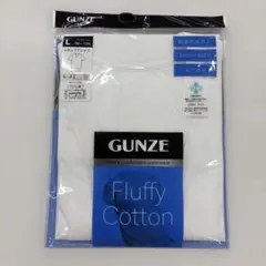 GUNZE VネックTシャツ