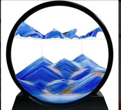 砂のアート 砂時計形式　１00万通り以上に変化する