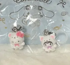 サンリオめじるしアクセサリー❅ふわふわスノー♡ハローキティ♡クロミ