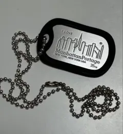 Manhattan Portage I LOVE ニューヨーク ドッグタグ