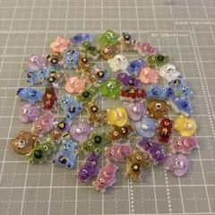 ネイルパーツ☆50個以上☆ケアベアミックス