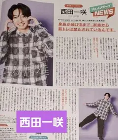 JUNON １１月号西田一咲 切り抜き