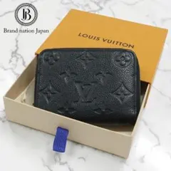 極美品 ルイヴィトン モノグラム アンプラント ジッピーコインパース 財布 黒