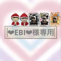 ハンドメイド　編み物　超特急　ぬい服　サンタクロース　トレカケース