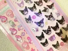 【匿名発送】クロミ　マイメロ　ぷにぷにシール 2枚セット