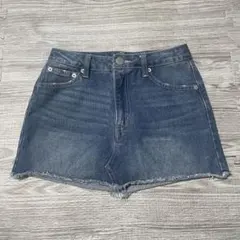 デニムタイトミニスカート