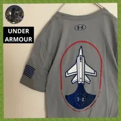 アンダーアーマー スペースシャトル アメリカ 星条旗 デザイン Tシャツtシャツ