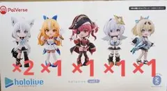 パルバース　hololive vol.1 5キャラクターセット