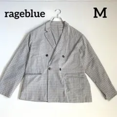 rageblue ダブルブレスト テーラードジャケット チェック柄のサムネイル
