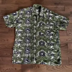 まに様専用希少A.P.C. 半袖シャツ オリーブ 総柄 サイズ36 - メルカリ