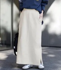 最終値下げ リヴドロワ グレー スエットロングスカート サイズ38