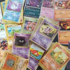 pokemon cards 100枚 まとめ売り 旧裏 拡張シート - メルカリ