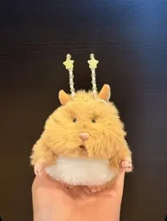 はむにぎり用ビーズアンテナ　黄色い星　ハンドメイドのサムネイル