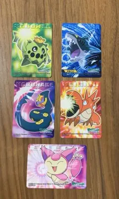 ポケモン カード キメわざ 5枚 ポケモンキッズ シリーズ　2005 2006
