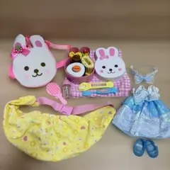 メルちゃん　お弁当　おんぶ紐　スリング　ドレス　まとめ売り　セット売り