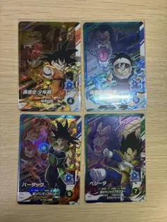 ドラゴンボールスーパーダイバーズ 配布 天使悟空3枚(開封済) 孫悟空未