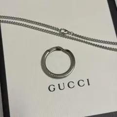 상태좋음 GUCCI グッチ リング 刻印あり チャーム&ネックレス