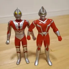 ウルトラマンスコット ゾフィ　ソフビ フィギュア２点セットのサムネイル