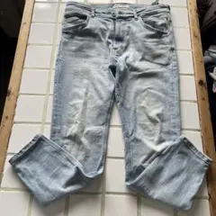 ZARA デニムパンツ ライトブルー EUR44 ダメージのサムネイル