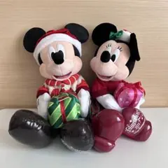 ミッキー　ミニー　クリスマス　ぬいぐるみ　2017