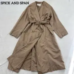 スピックアンドスパン　トレンチコート　オーバーサイズ　36 スプリングコート