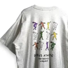 専用 90s DISCUS 両面プリント Tシャツ 灰 M K54のサムネイル