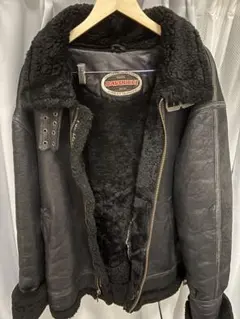 ボアジャケット レザー