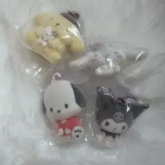 サンリオキャラクターズ　ふわわフロッキーマスコット　４点セット