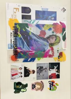 Mr. GREEN APPLE 1番くじファイル・ステッカーセット・トレカセット