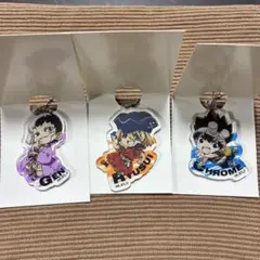 ドクターストーン　アクリルキーホルダー　流水　ゲン　クロムセット