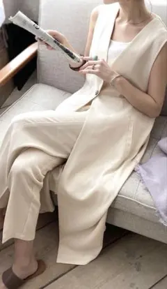 ジレ ロング 大きいサイズ