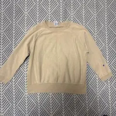 Champion レディース　ベージュ トレーナー