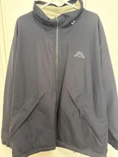 Kappa 紺 ネイビー ナイロンジャケット