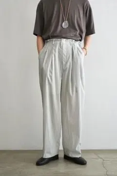 MAATEE&SONS 26ssドゥルン チノトラウザーにごりWHTサイズ3 - メルカリ