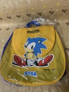 【希少品】90s ソニック セガ リュック 非売品 希少品】90s ソニック セガ リュック 非売品 Sonic the Hedgehog