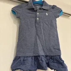 Ralph Lauren 12M ネイビー ポロシャツドレス