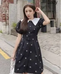 春夏用 花柄ミニワンピース SHEIN