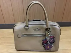COACH ベージュ ハンドバッグ
