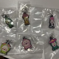 カプセルトイ　新品　めじるしラバーマスコット【こびとづかん】全6種コンプリート