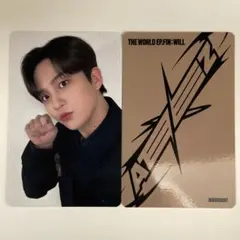 ateez will music art ラキドロ　特典　トレカ　ジョンホ