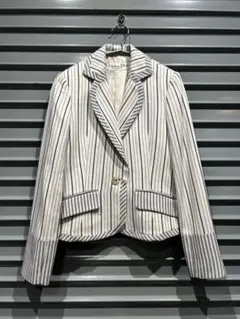 【美品】ディオール Dior ツイードテーラードジャケット 9号　M 2025年最新】Christian Dior レディース テーラードジャケットの人気