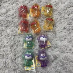 シャカシャカクリアキーホルダー アンパンマン バイキンマン コンプリート