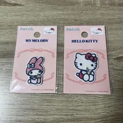 ワッペン　ハローキティ　マイメロディ サンリオ　　ダイソー　 セリア