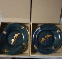 大相撲お土産楕円プレート２枚