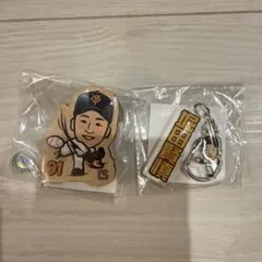 ジャイアンツ 堀田賢慎投手 缶バッジ キーホルダー セット 東京ドーム
