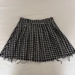 Bershka チェック柄ミニスカート M