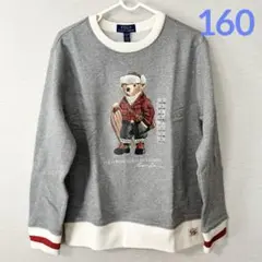 新作◇ラルフローレン ボーイズ ポロベア フリーススウェット L/160