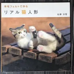 羊毛フェルトで作るリアル猫人形